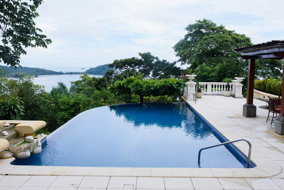 Private tropical pool shown as travel inspiration